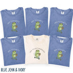 Funny Frog Bachelorette Shirt, Off to Party Bride Tee, Comfort Colors Bach Club, Bridal Party Shirt, Wedding Weekend