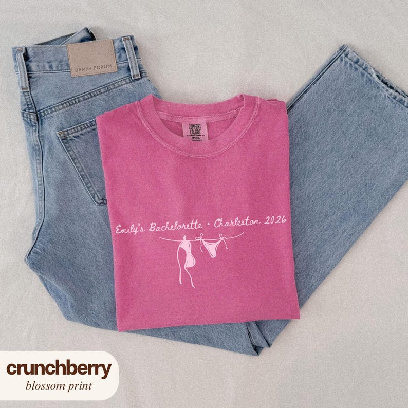 Custom Beach Bachelorette Shirts Comfort Colors, Last Toast on the Coast Bikini Bach Merch, Last Splash Coastal Tee