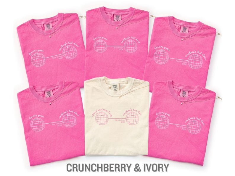 Disco Bachelorette Shirts, I Found My Honey Honey Dancing Queen Bach T Shirts Last Disco Bridal Party Bride Squad Shirt Disco Bach (KC0545)