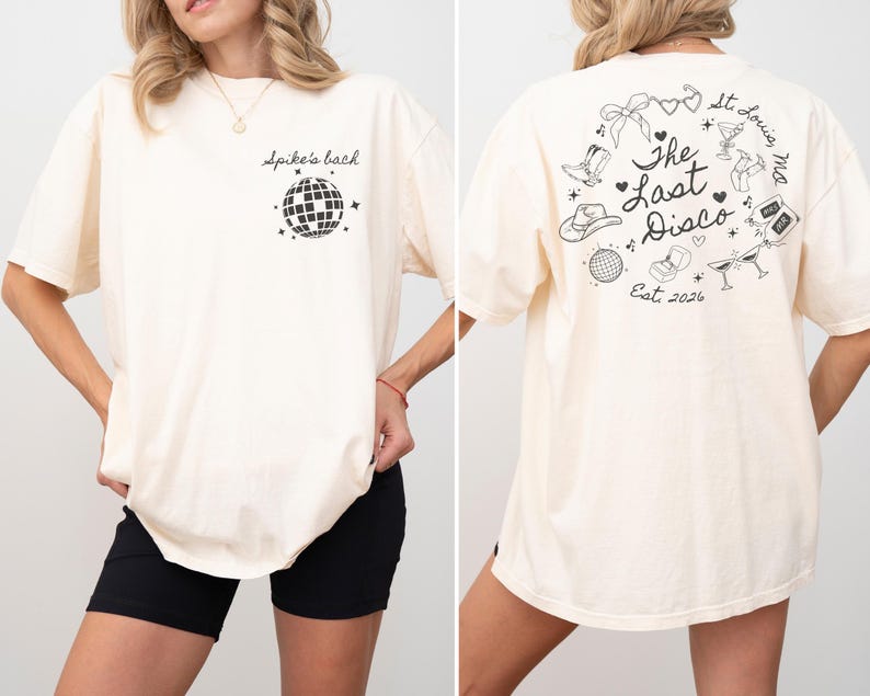 Last Disco Bachelorette Shirt Custom Disco Bride Tee Retro Bach Party Top Personalized Bride To Be Gift Disco Theme Celebration Tshirts