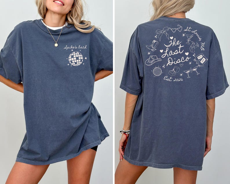 Last Disco Bachelorette Shirt Custom Disco Bride Tee Retro Bach Party Top Personalized Bride To Be Gift Disco Theme Celebration Tshirts