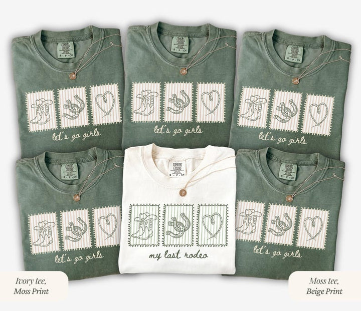 Western Nashville Bachelorette Comfort Colors Shirts, Matching Last Rodeo Bridesmaid Bride Tees, Western Bridal Party Gift, Cowgirl Bach