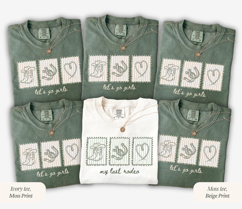 Western Nashville Bachelorette Comfort Colors Shirts, Matching Last Rodeo Bridesmaid Bride Tees, Western Bridal Party Gift, Cowgirl Bach