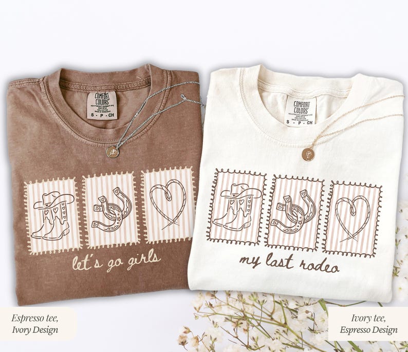Western Nashville Bachelorette Comfort Colors Shirts, Matching Last Rodeo Bridesmaid Bride Tees, Western Bridal Party Gift, Cowgirl Bach