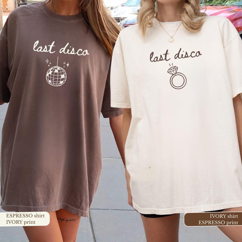 Last Disco Shirt Bachelorette Party Shirts Disco Bride tee Luxury Western Bach Cocktail Club Bridal Shower