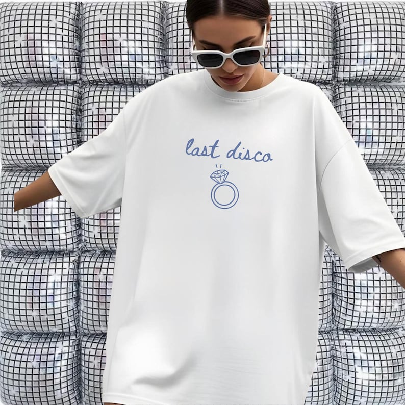 Last Disco Shirt Bachelorette Party Shirts Disco Bride tee Luxury Western Bach Cocktail Club Bridal Shower