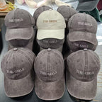 Personalized Bride Squad Hat, Custom Bachelorette Party Baseball Cap, Bridal Shower Gift for Bridesmaids
