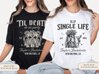 Til Death Do Us Party T-Shirt, Halloween Bachelorette, Gothic Bride