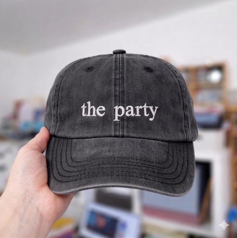 Custom Bride Squad Embroidered Hat, Personalized Bachelorette Party Hats, The Bride Hat, Matching Bridal Shower Hats, Vintage Baseball Hat