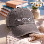 Custom Bride Squad Embroidered Hat, Personalized Bachelorette Party Hats, The Bride Hat, Matching Bridal Shower Hats, Vintage Baseball Hat