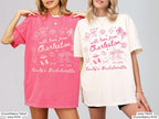 With Love From Charleston Bachelorette Shirt, Custom Location Beach Bridal Party Matching T-Shirt, Tropical Girls Weekend Trip Tops