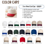 Custom Text Embroidered Hat, Your Text Here, Personalized Wedding Baseball Cap With Date, Newlywed Honeymoon Gift, Matching Couple Hats