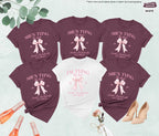 Bachelorette Party Shirts, She’s Tying the Knot Tee, Bridal Party Matching Shirts, Bride Squad Shirt, Bridesmaid Gift, Wedding Weekend Tee