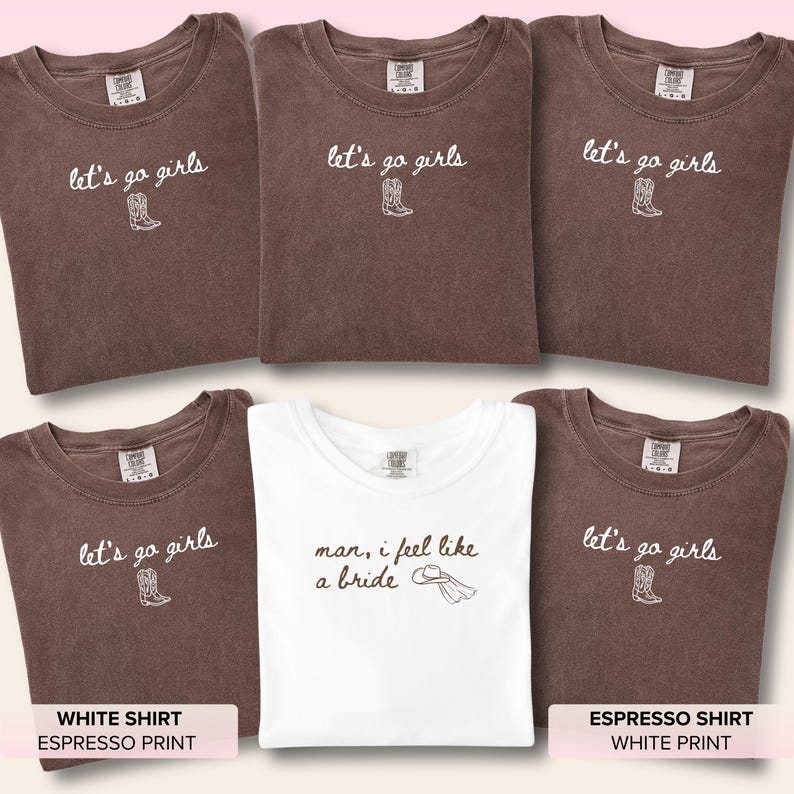 Lets Go Girls Bachelorette Shirts, Last Rodeo Tee, Western Cowgirl Bach Party Tees, Nashville Girls Trip Shirts, Bride Squad Outfit