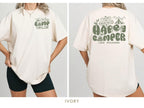 Custom Bachelorette Camp Crew Bridal Shirt Comfort Colors Happy Camper Girls Trip Tee
