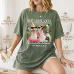 Silly Goose Getting Loose Bachelorette Shirts, Funny Silly Goose Bride Tee, Custom Location Bach Party, Vintage Goose Comfort Colors Gift