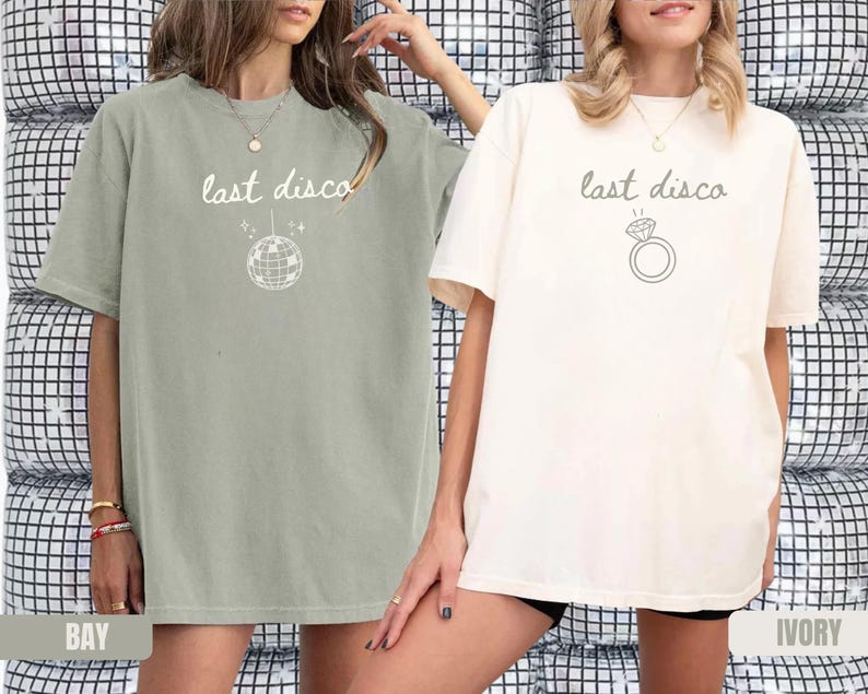 Last Disco Shirt Bachelorette Party Shirts Disco Bride tee Luxury Western Bach Cocktail Club Bridal Shower