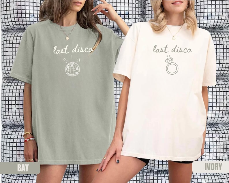 Last Disco Shirt Bachelorette Party Shirts Disco Bride tee Luxury Western Bach Cocktail Club Bridal Shower