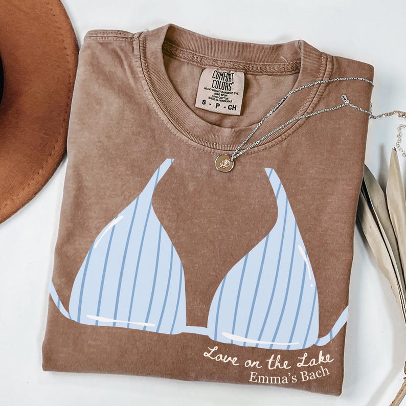 Personalized Love on the Lake Bachelorette Shirts, Custom Lake Bachelorette Shirts, Camping Lake Life Theme Tshirt, Lake Bachelorette Party