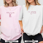 Western Nashville Bachelorette Comfort Colors® Shirts, Last Rodeo Country Bachelorette TShirt, Custom Let's Go Girls Bachelorette Party Tees
