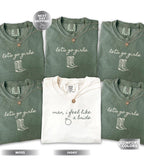 Western Nashville Bachelorette Comfort Colors® Shirts, Last Rodeo Country Bachelorette TShirt, Custom Let's Go Girls Bachelorette Party Tees