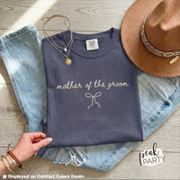 Coquette Bow Bridal Shirt, Bachelorette Outfit for Bride, Wedding Day Tee, Engagement Gift for Bride, Bridal Shower Gift, Bridal Party Shirt