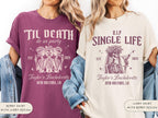 Til Death Do Us Party T-Shirt, Halloween Bachelorette, Gothic Bride