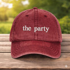 Custom Bride Squad Embroidered Hat, Personalized Bachelorette Party Hats, The Bride Hat, Matching Bridal Shower Hats, Vintage Baseball Hat
