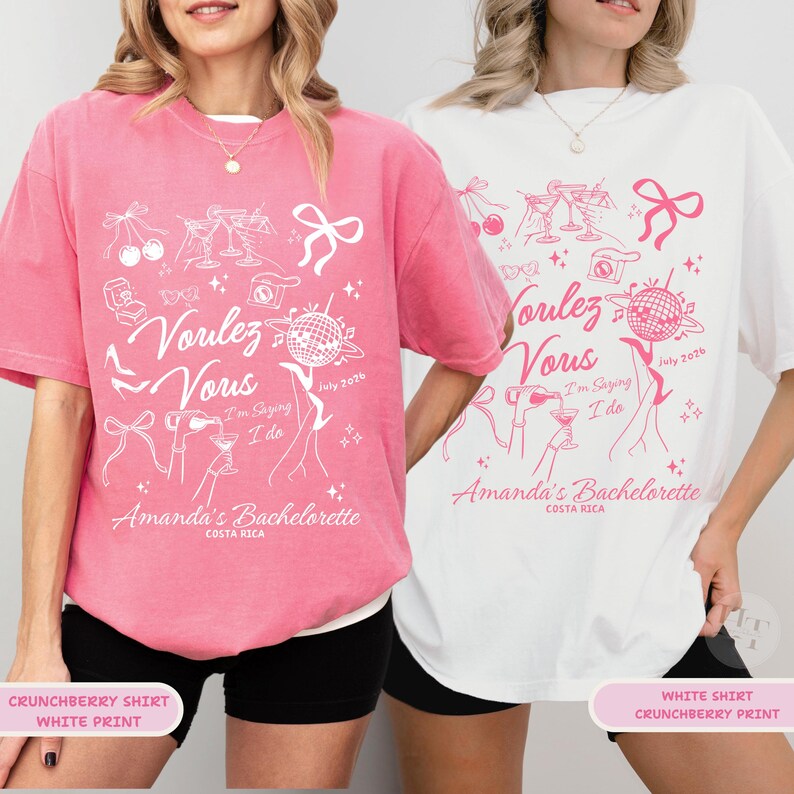 Gimme Bachelorette Party Shirts Custom Funny Disco Theme Bride Shirt Voulez Vous Before I to Girls Trip Shirt Dancing Queens Last Disco Bach