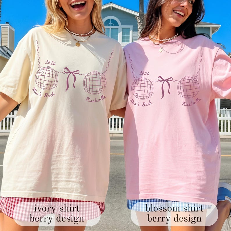 Custom Disco Bachelorette Comfort Colors® Shirts, Dancing Queen Bridal Party Shirt, Retro 70s Bachelorette Tshirt Las Vegas Bachelorette Tee