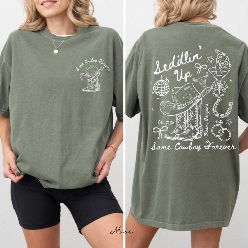 Last Rodeo Bachelorette Comfort Colors Shirt: Western Cowgirl Party, Custom Bride Tee, Personalized Nashville Bach Shirts, Matching Country