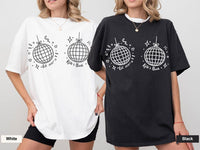 Disco Ball Bachelorette Shirt, Retro 70s Bach Party Tee, Custom Bride Squad Shirt, Girls Trip Outfit, Disco Theme Bridal Tee