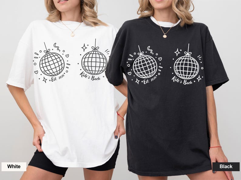 Disco Ball Bachelorette Shirt, Retro 70s Bach Party Tee, Custom Bride Squad Shirt, Girls Trip Outfit, Disco Theme Bridal Tee