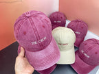 Personalized The Bride & Crew Baseball Cap | Embroidered Bride Tribe Hats | Bachelorette Party Favors and Bridal Shower Gift