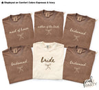 Coquette Bow Bridal Shirt, Bachelorette Outfit for Bride, Wedding Day Tee, Engagement Gift for Bride, Bridal Shower Gift, Bridal Party Shirt