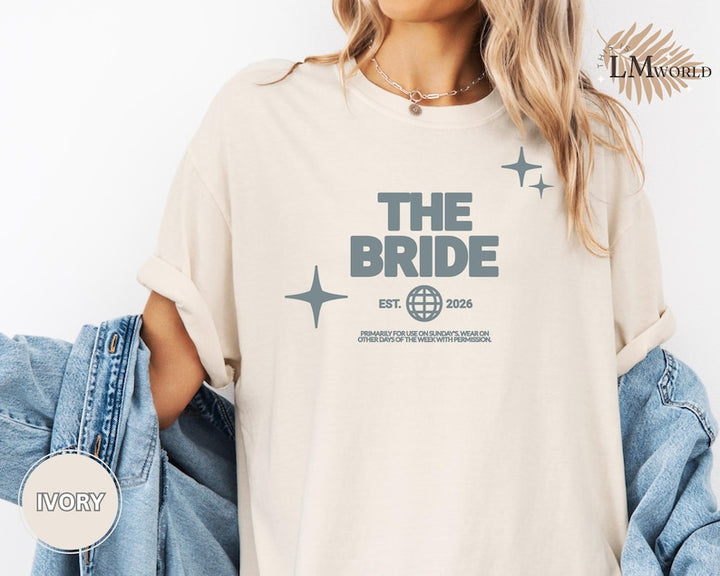 Comfort Colors® Personalized Disco Bachelorette Party Shirt, Custom Disco Shirts, Luxury Bachelorette Merch, Disco Bach Bride To Be Gifts