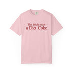 The Bride Needs a Diet Coke tshirt, Funny Bride Shirt, Bachelorette Party Tee, Wedding Morning Outfit, Bach Trip Shirt, Bridal Gift
