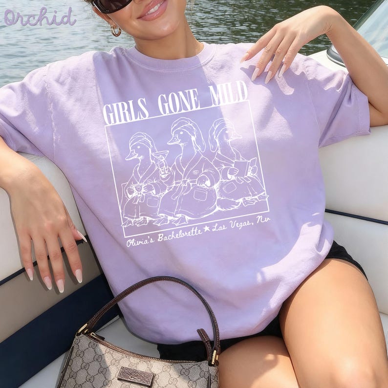 Custom Bachelorette Party Shirt, Girls Gone Mild Shirt, Goose Bachelorette Shirt, Bridesmaid Matching Shirts