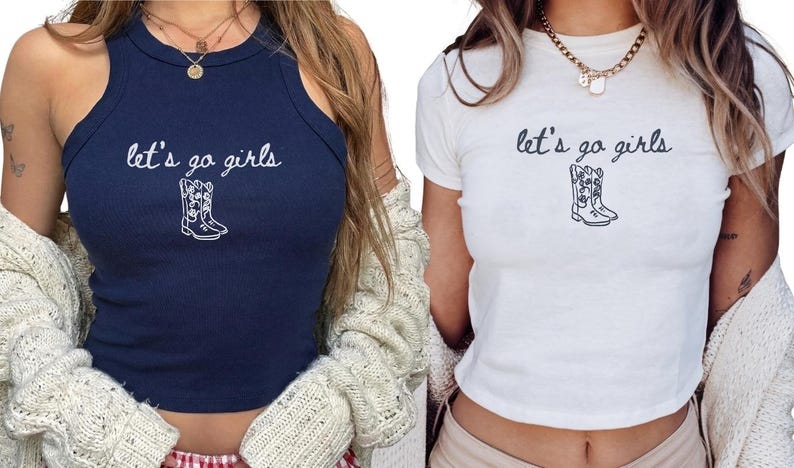 Bella Canvas Long Sleeve Western Nashville Bachelorette,Last Rodeo Country Bachelorette Shirts,Custom Let's Go Girls Bachelorette Party Tees