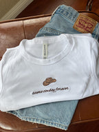 Custom Embroidered Cowgirl Bachelorette Baby Tee Shirt, Nashville Bach Party, Western Bride, Rodeo Bach Crop Tops, Country Bach Party Shirts