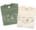Custom Beach Bach Party Shirt, Comfort Colors Coastal Bride Tee, Matching Beach Bridal Party Gift