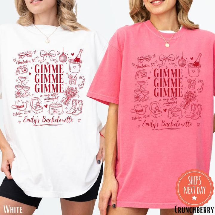 Disco Theme Bride Shirt, Retro Bachelorette Party Tees, Sparkle Music Theme Bridal Shower
