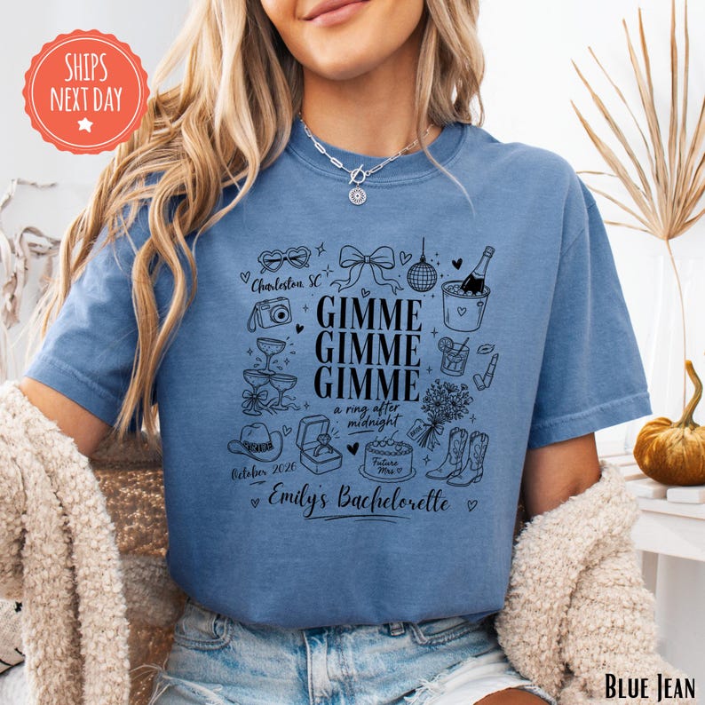 Disco Theme Bride Shirt, Retro Bachelorette Party Tees, Sparkle Music Theme Bridal Shower