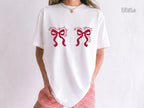 Coquette Bachelorette Shirt, Miami Bach Party Tee, Custom Bow Bride Squad Tshirt