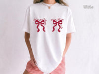 Coquette Bachelorette Shirt, Miami Bach Party Tee, Custom Bow Bride Squad Tshirt