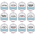 Custom Embroidered Trucker Hat, Happy Camper Hat, Dad hat,Matching Group Hats, Girls Trip Cap, Vacation Hat, Bachelorette Gift,Summer hat