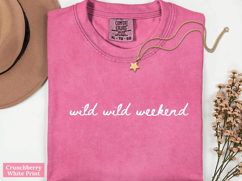 Wild Wild Wife Bachelorette Shirts-Custom Cowgirl Last Rodeo Bach Weekend-Personalized Nashville Texas Austin Western Bridal Party T-Shirts