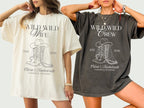 Custom Wild Wild Wife Bachelorette Shirt, Cowboy Bachelorette, Last Rodeo Bachelorette, Bridal Party Outfit, Personalized Girls Trip