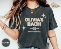 Comfort Colors® Personalized Disco Bachelorette Party Shirt, Custom Disco Shirts, Luxury Bachelorette Merch, Disco Bach Bride To Be Gifts