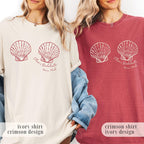 Mermaid Bachelorette Shirt, Beach Bach Party Tee, Seashell Bride Shirt, Coastal Bridesmaid Gift
